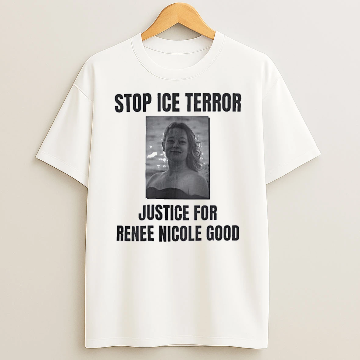 Say Her Name Renestop Ice Terror Justice For Renee Nicole Good Shirte Nicole Good Shirts