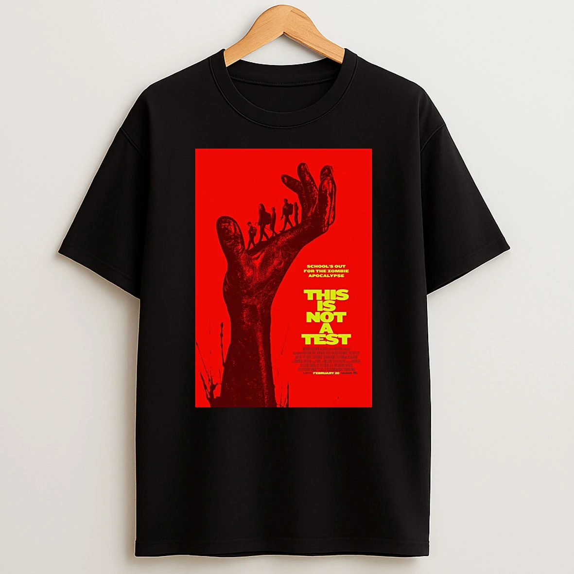 Schools Out For The Zombie Apocalypse This Is Not A Test Shirts