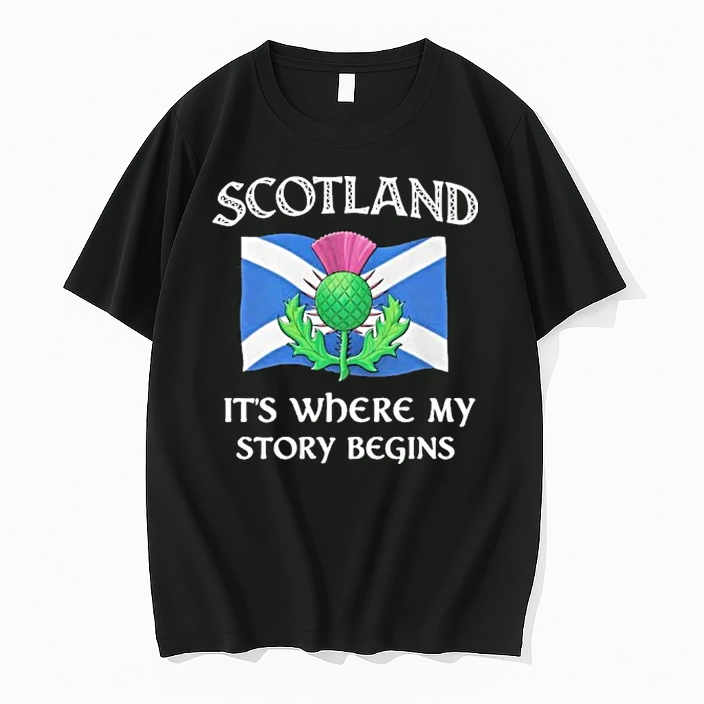 Scotland Its Where My Story Begins Flag Tour 2026 Shirts