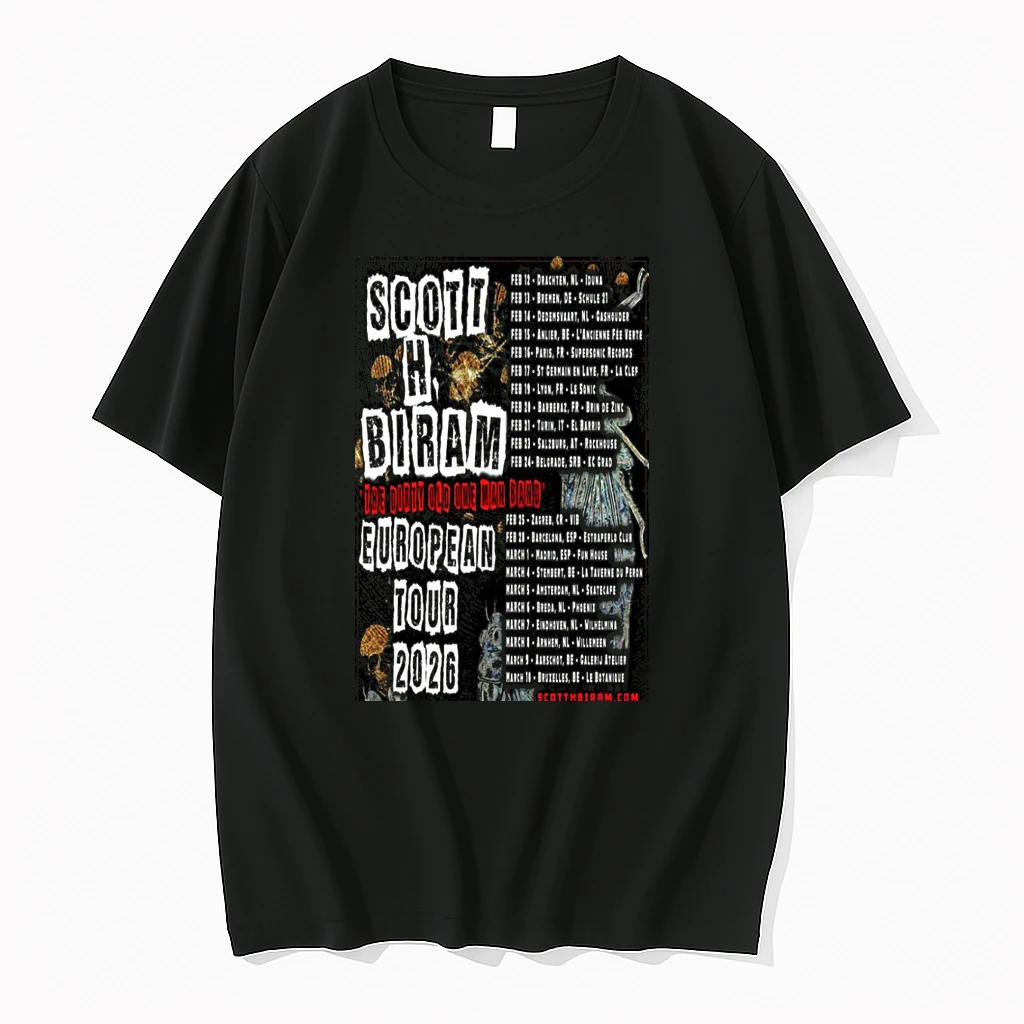 Scott H Biram European Tour 2026 Shirts