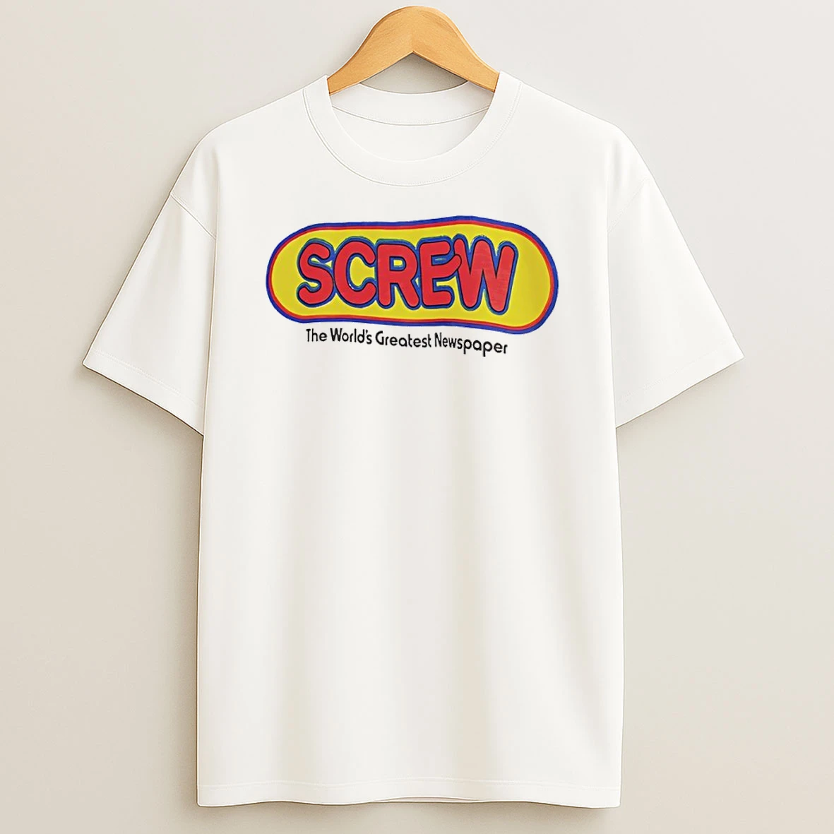 Screw The Worlds Greatest Newspaper Shirts