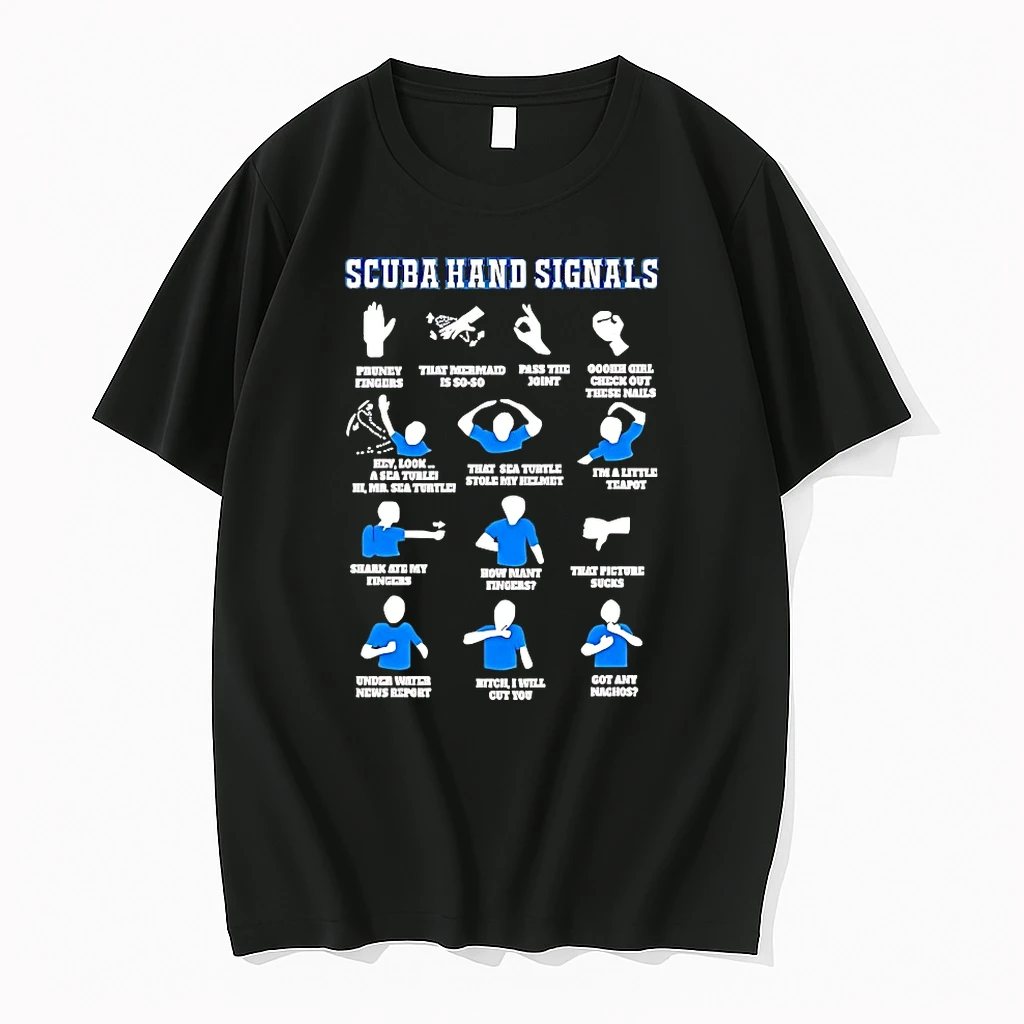 Scuba Hand Signals Shirts