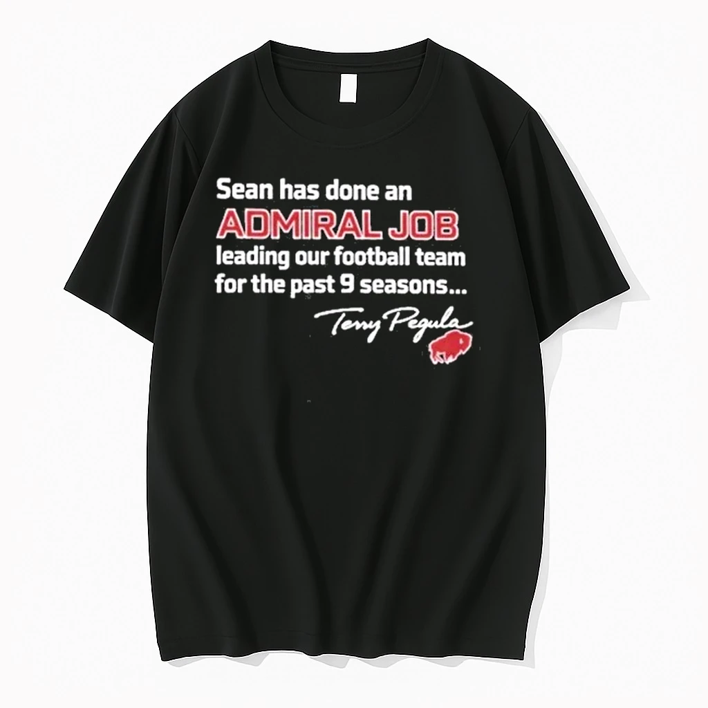 Sean Has Done An Admiral Job Tour 2026 Shirts