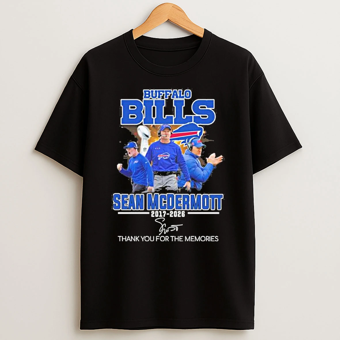 Sean Mcdermott Buffalo Bills 2017 2026 Shirts
