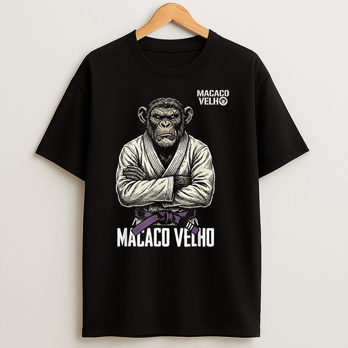 Seasoned Grappler Bjj Purple Belt Monkey Brazilian Jiu Jitsu Shirts