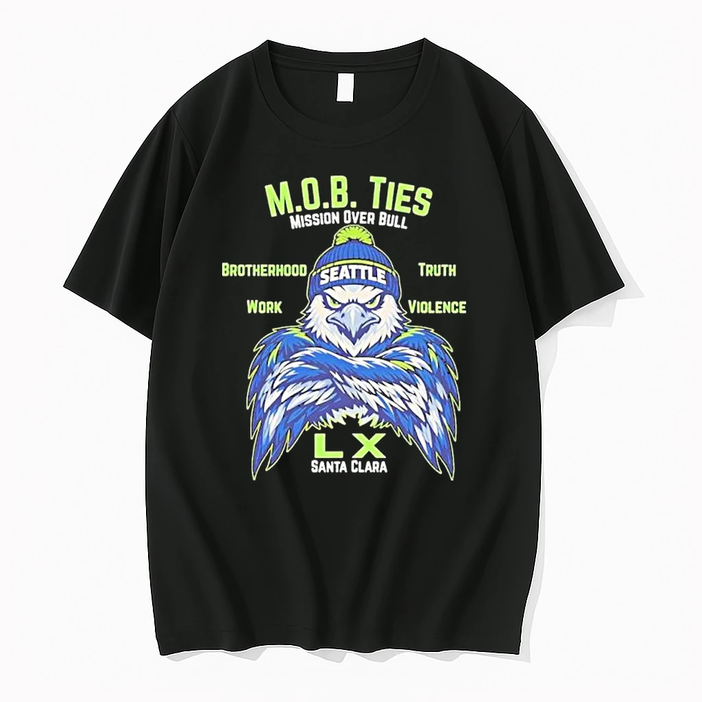 Seattle Football Mob Ties Mission Over Bull Shirts