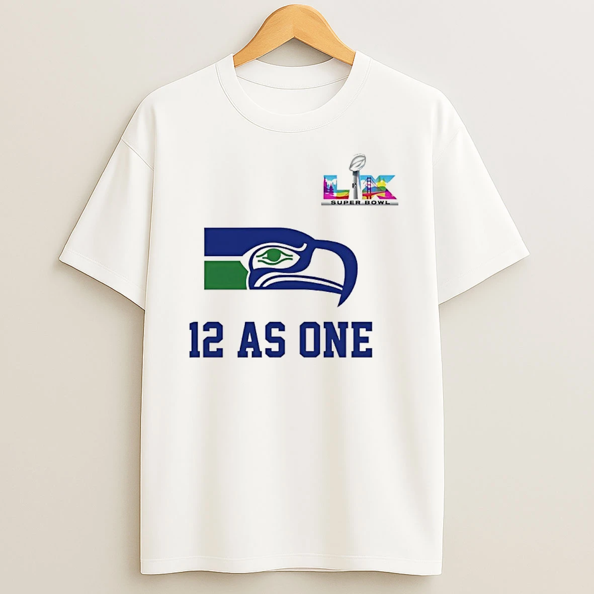 Seattle Seahawks 12 As One Super Bowl 2026 Shirts