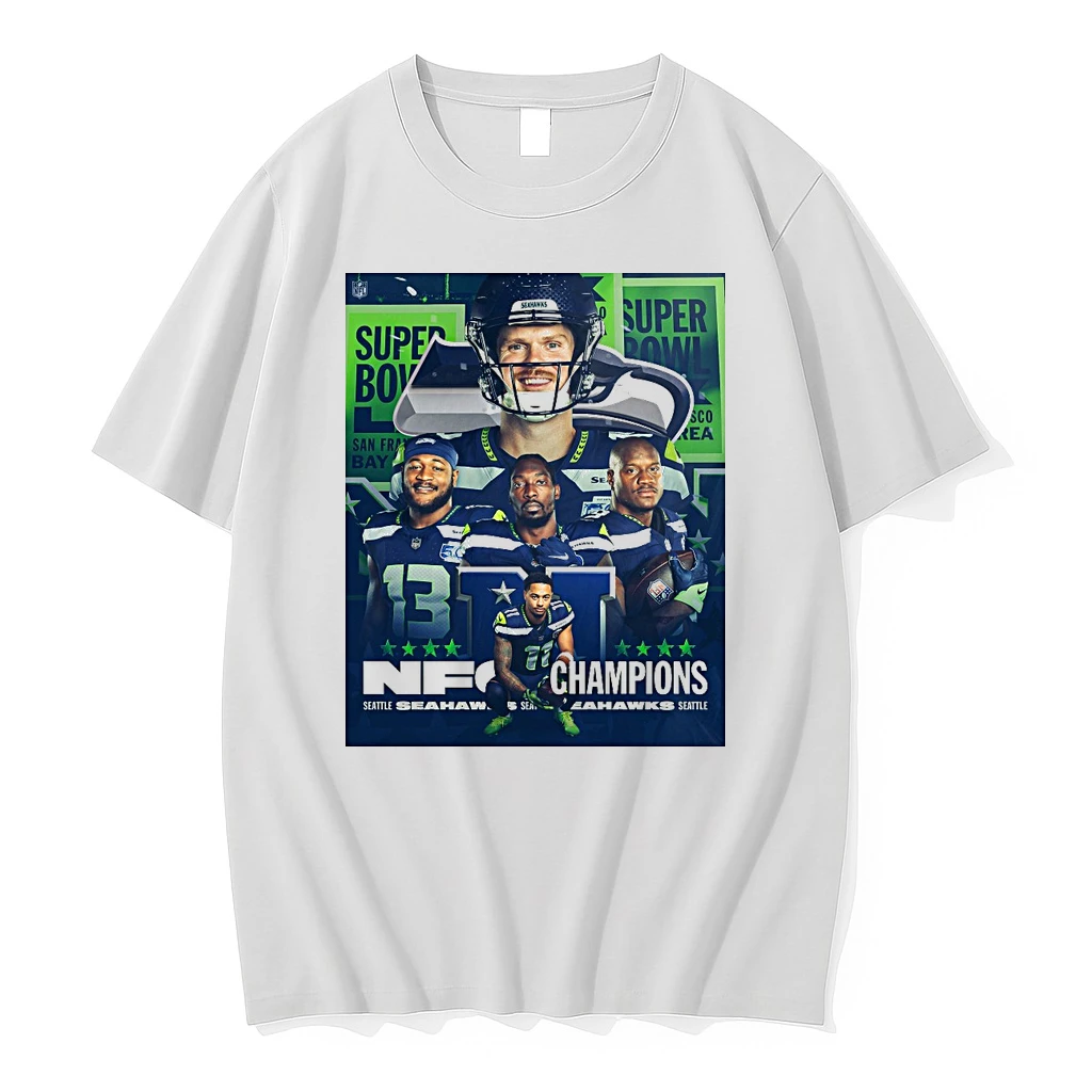 Seattle Seahawks 2025 Nfc Champions Super Bowl Lx Shirts