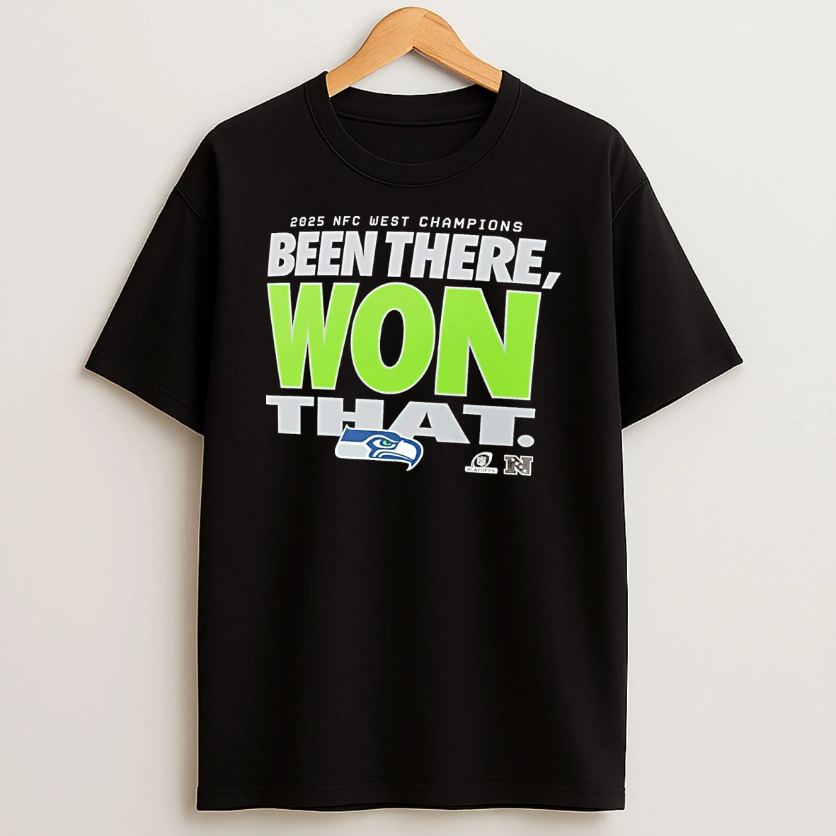 Seattle Seahawks 2025 Nfc West Division Champions Been There Won That Locker Room Trophy Shirts