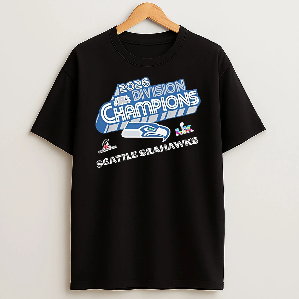 Seattle Seahawks Football 2026 Division Champions Shirts