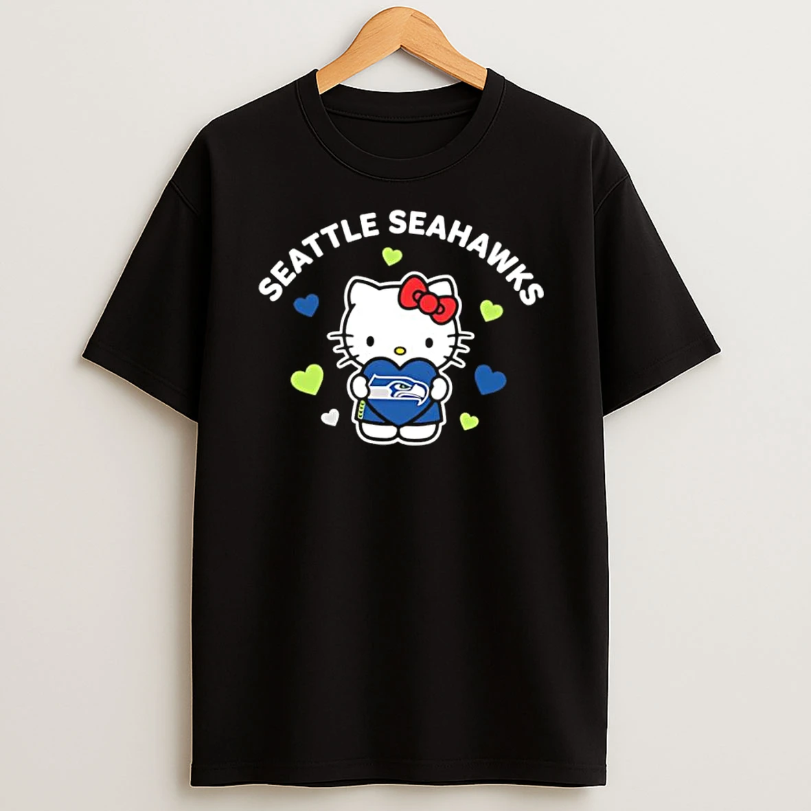Seattle Seahawks Hello Kitty Valentine Cute 2026 Shirts