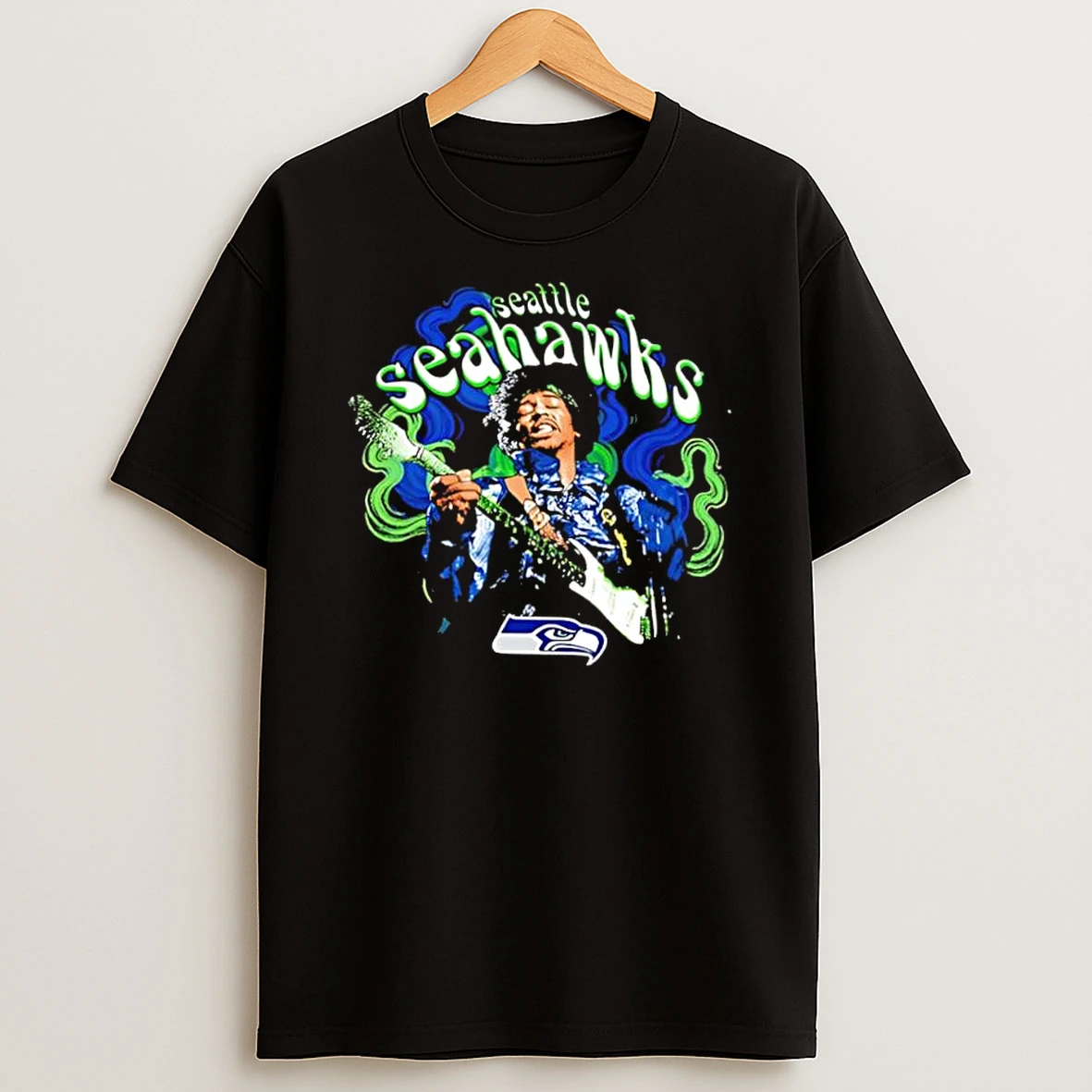 Seattle Seahawks Hendrix Graphic Shirts
