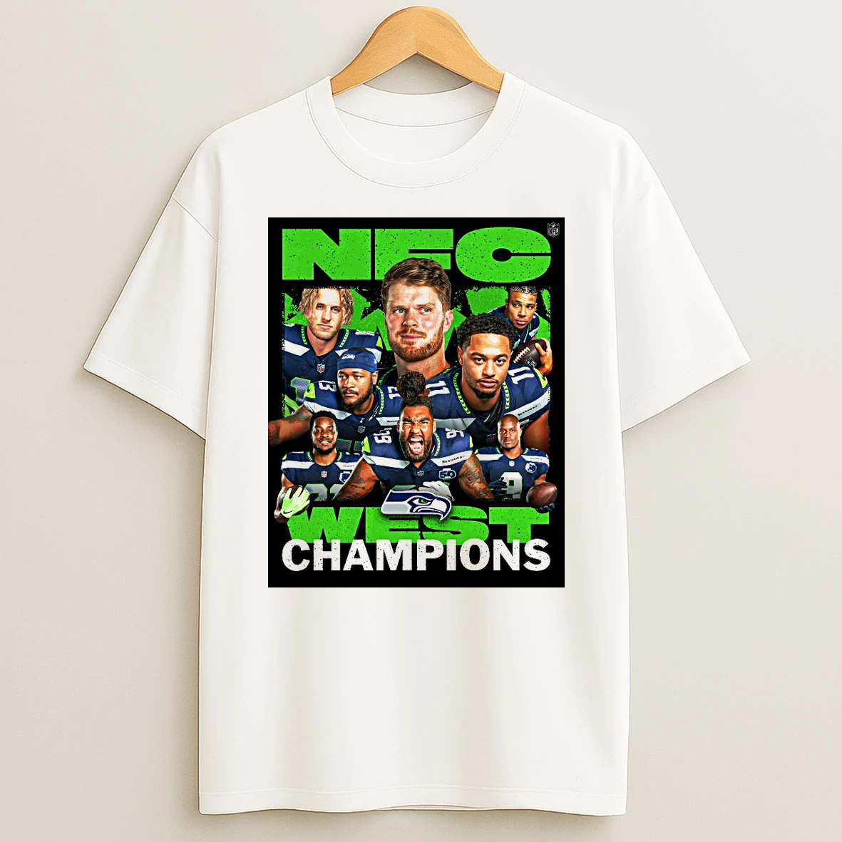 Seattle Seahawks Nfc West Champions 2025 Season Shirts