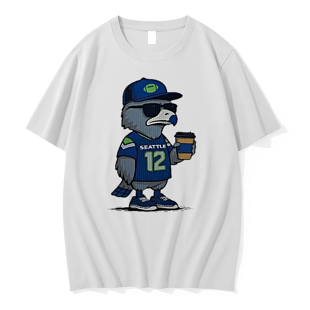 Seattle Seahawks Nfl Super Bowl Lx 2026 Mascot Number 12 Meme Woman Shirts