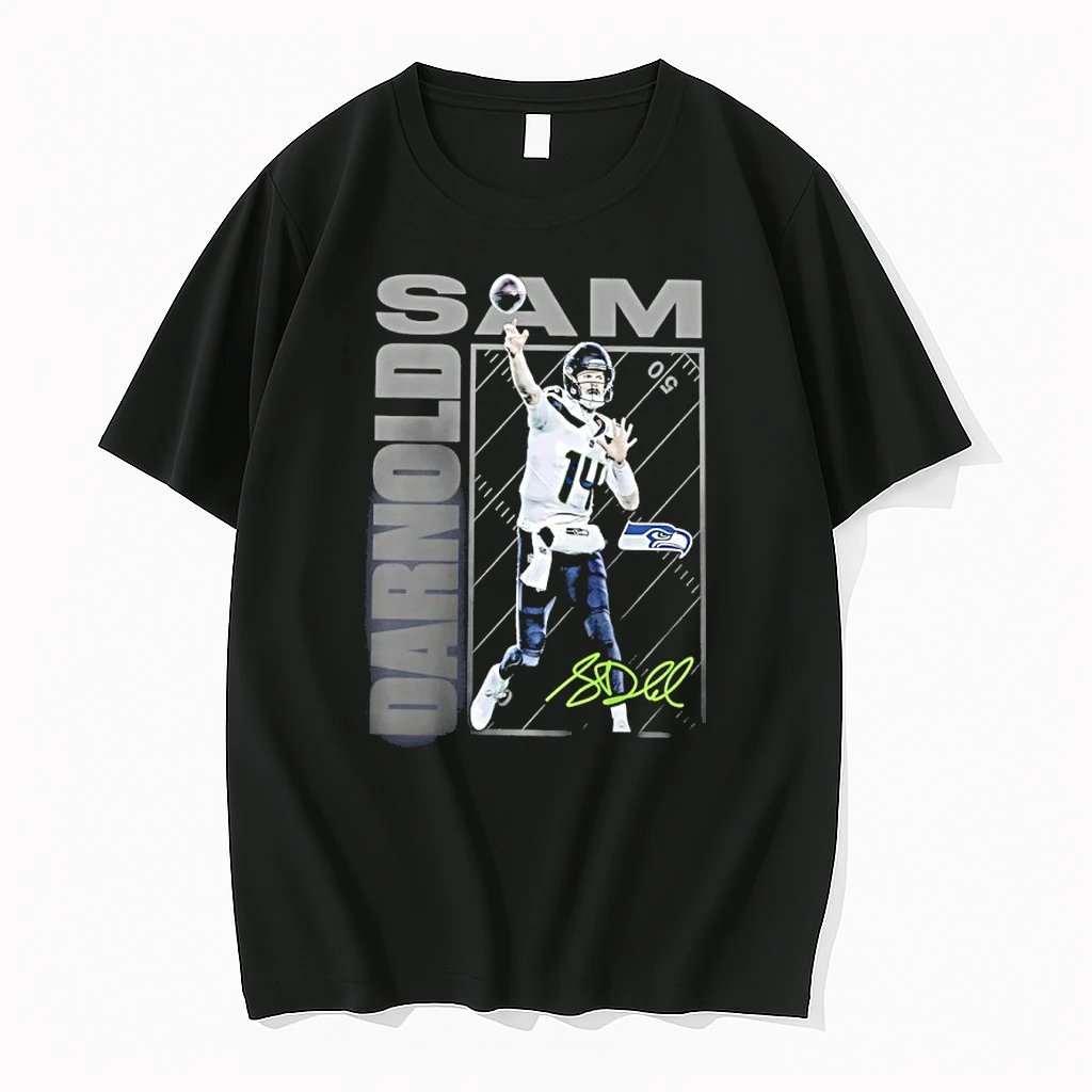 Seattle Seahawks Sam Darnold Player Moment Signature Shirts