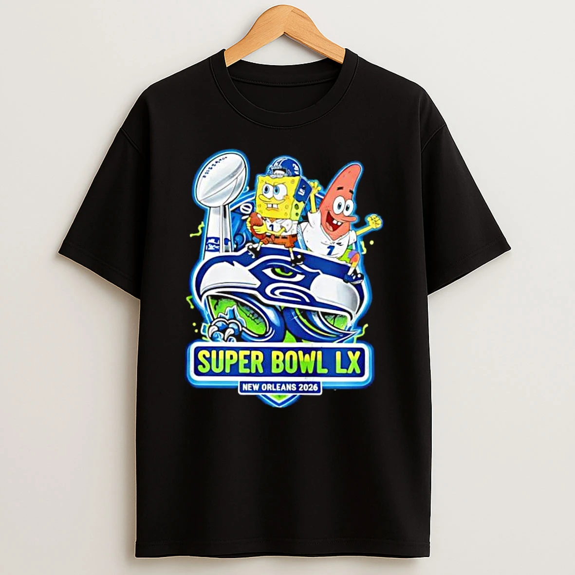 Seattle Seahawks Super Bowl Lx Meets Game Day Energy Shirts