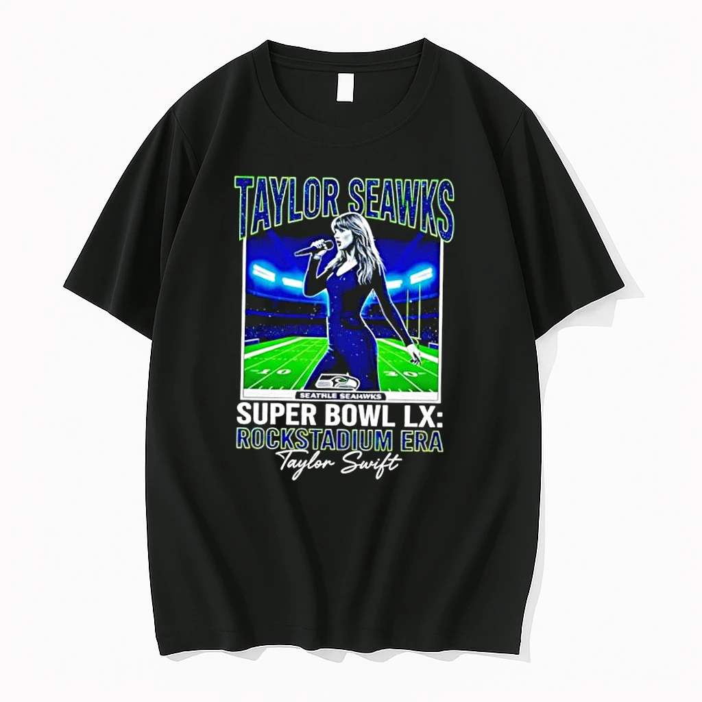 Seattle Seahawks Super Bowl Lx Taylor Seawks Shirts