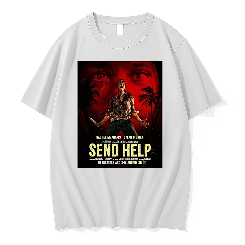 Send Help Rachel Mcadams And Dylan Obrien In Theaters And 3 D On January 30 2026 Shirts