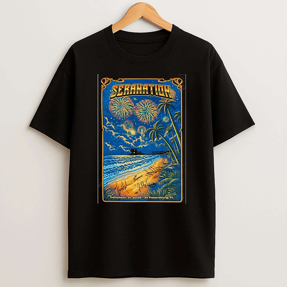 Seranation December 31 2025 St Petersburg Signed Shirts