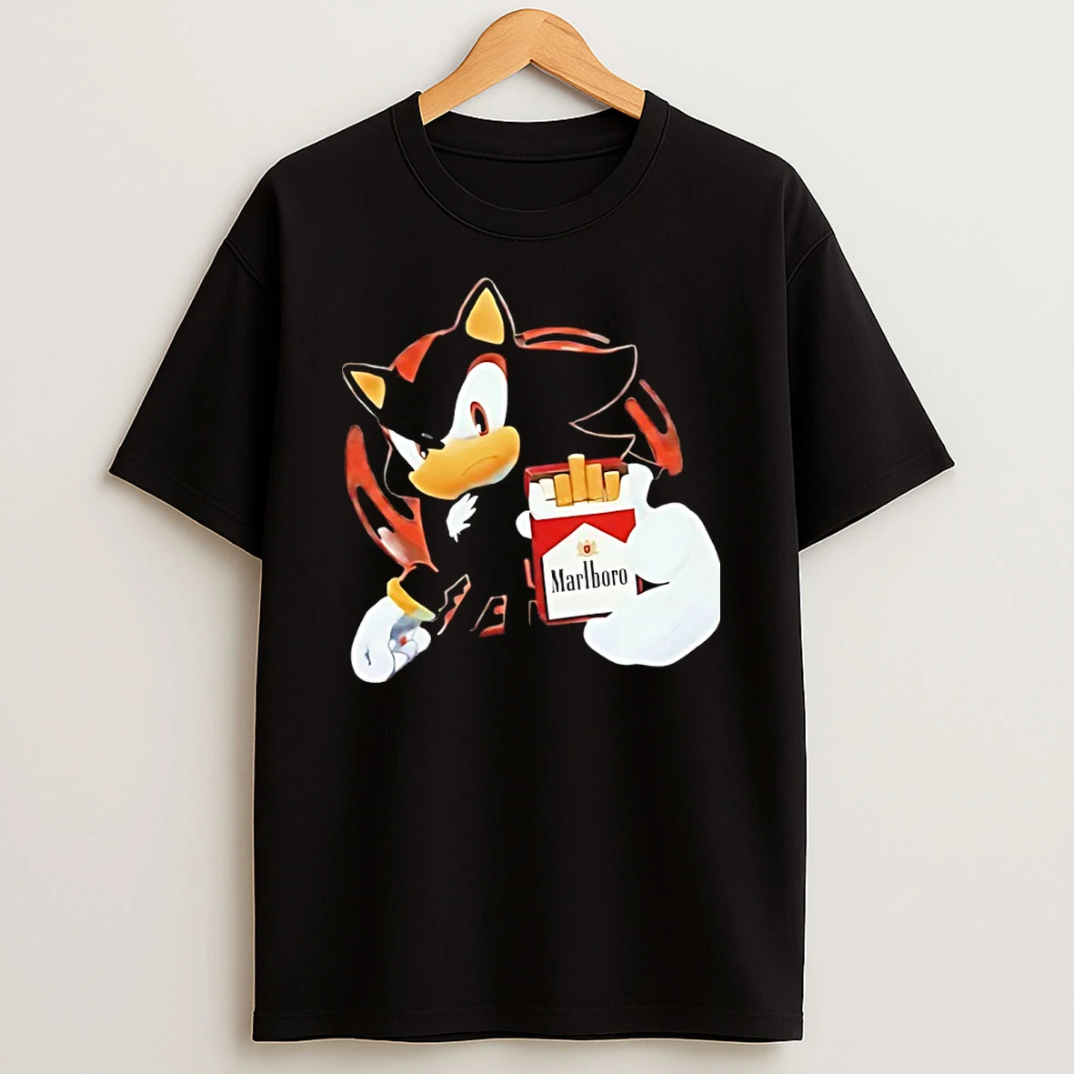 Shadow The Hedgehog Marlboro Red Shirts