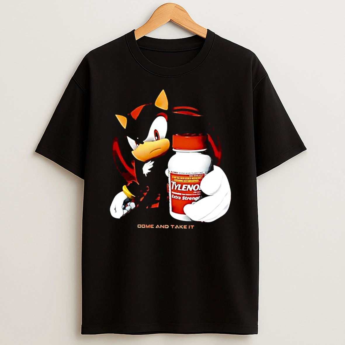 Shadow The Hedgehog Come And Take It Tylenol Shirts