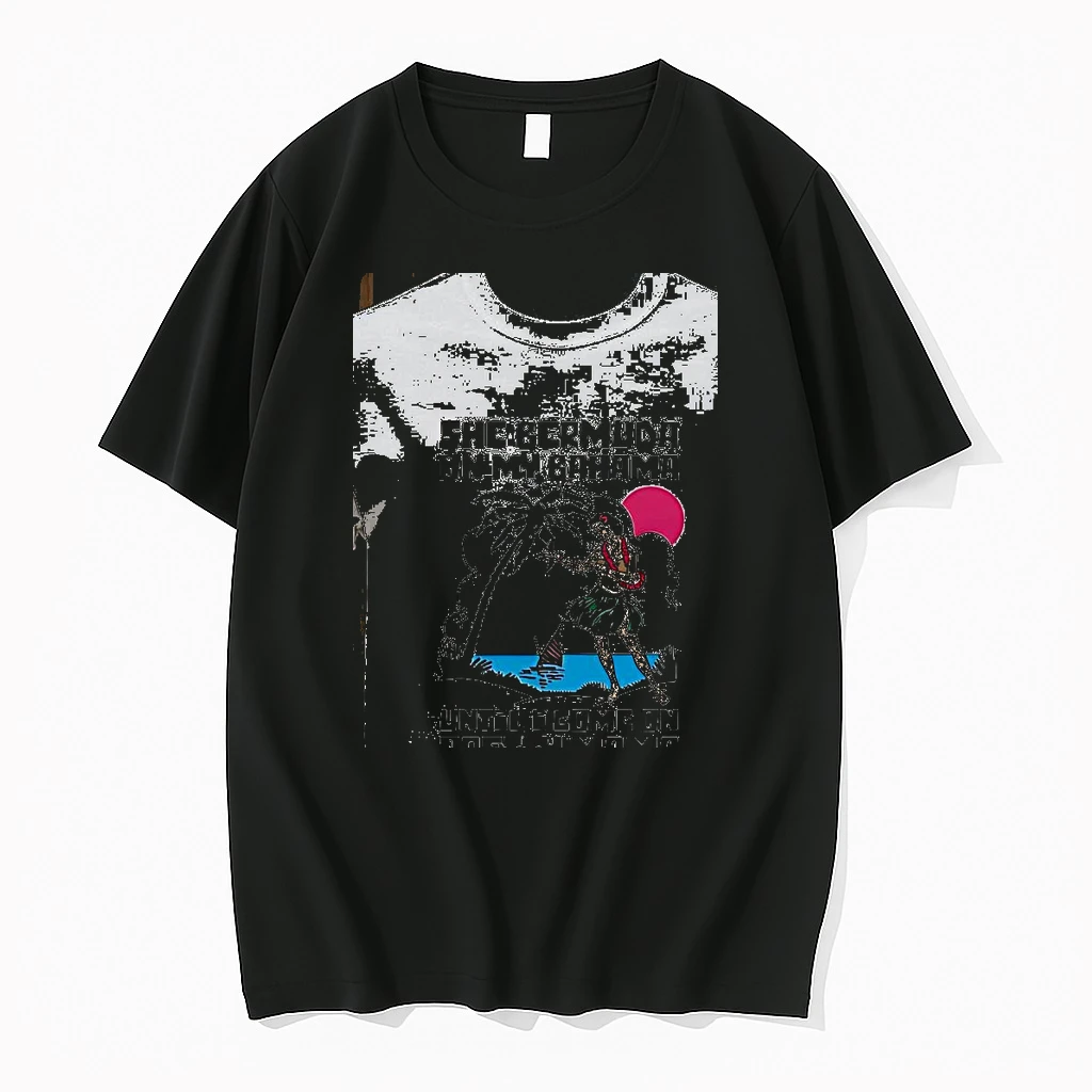 She Bermuda On My Bahama Hula Girl Palm Tree Sun Until I Come On Pretty Mama Shirts