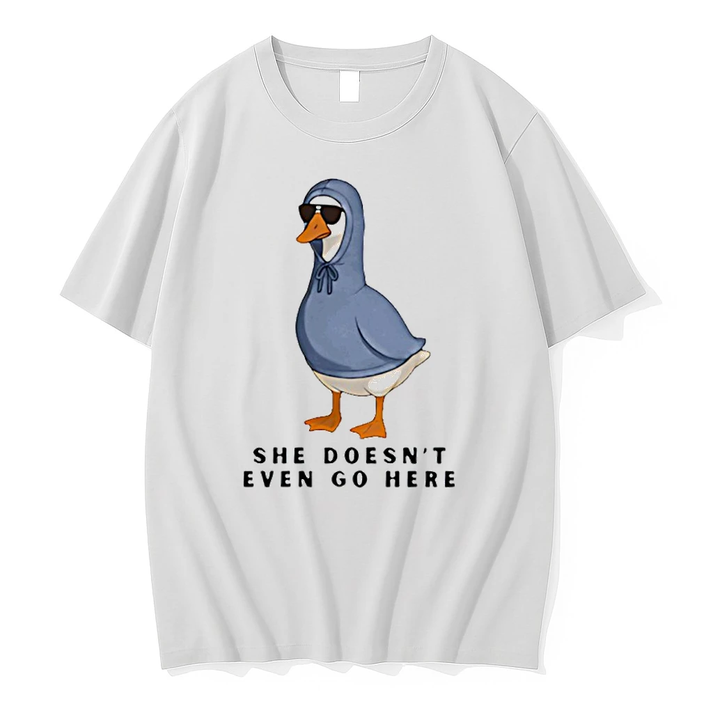 She Doesnt Even Go Here Goose Meme Shirts