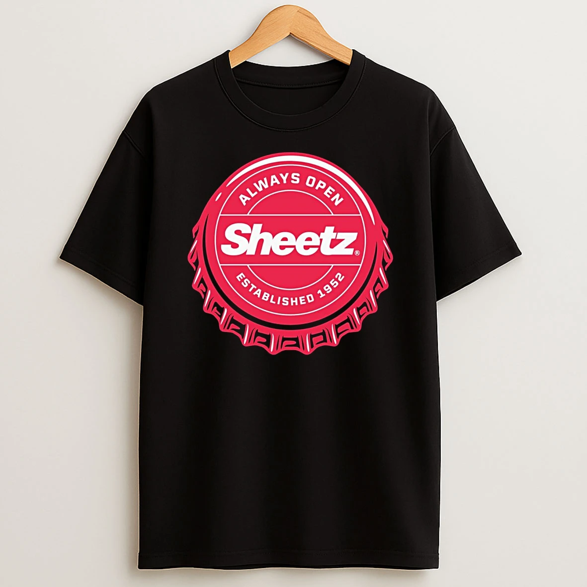 Sheetz Always Open Established Date 1952 Logo Shirts