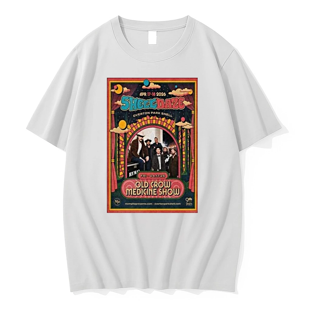 Shell Daze Old Crow Medicine Memphis Apr 17 206 Show Shirts