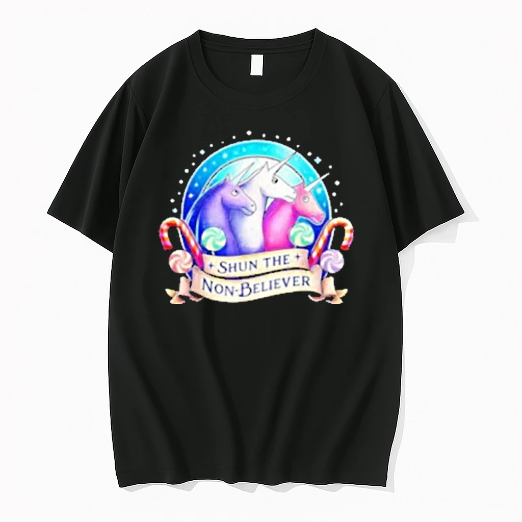 Shun The Non Believers Charlie The Unicorn Candy Shirts