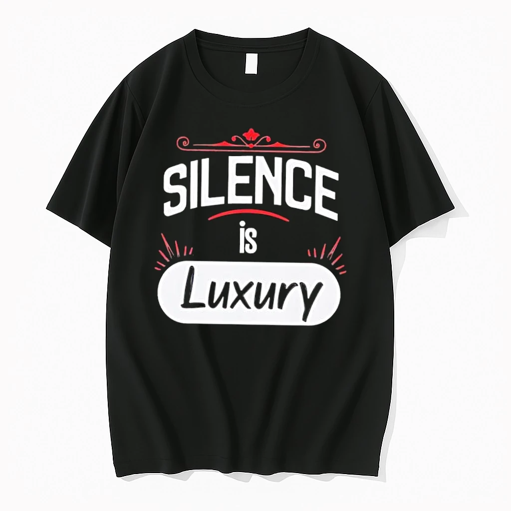 Silence Is Luxury Stylish Shirts