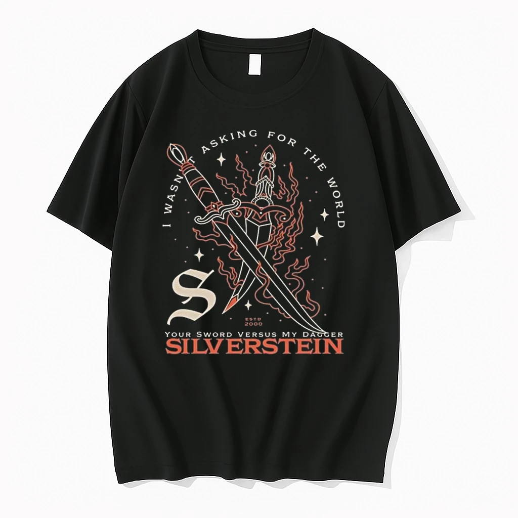 Silverstein Dagger I Wasnt Asking For The World Shirts