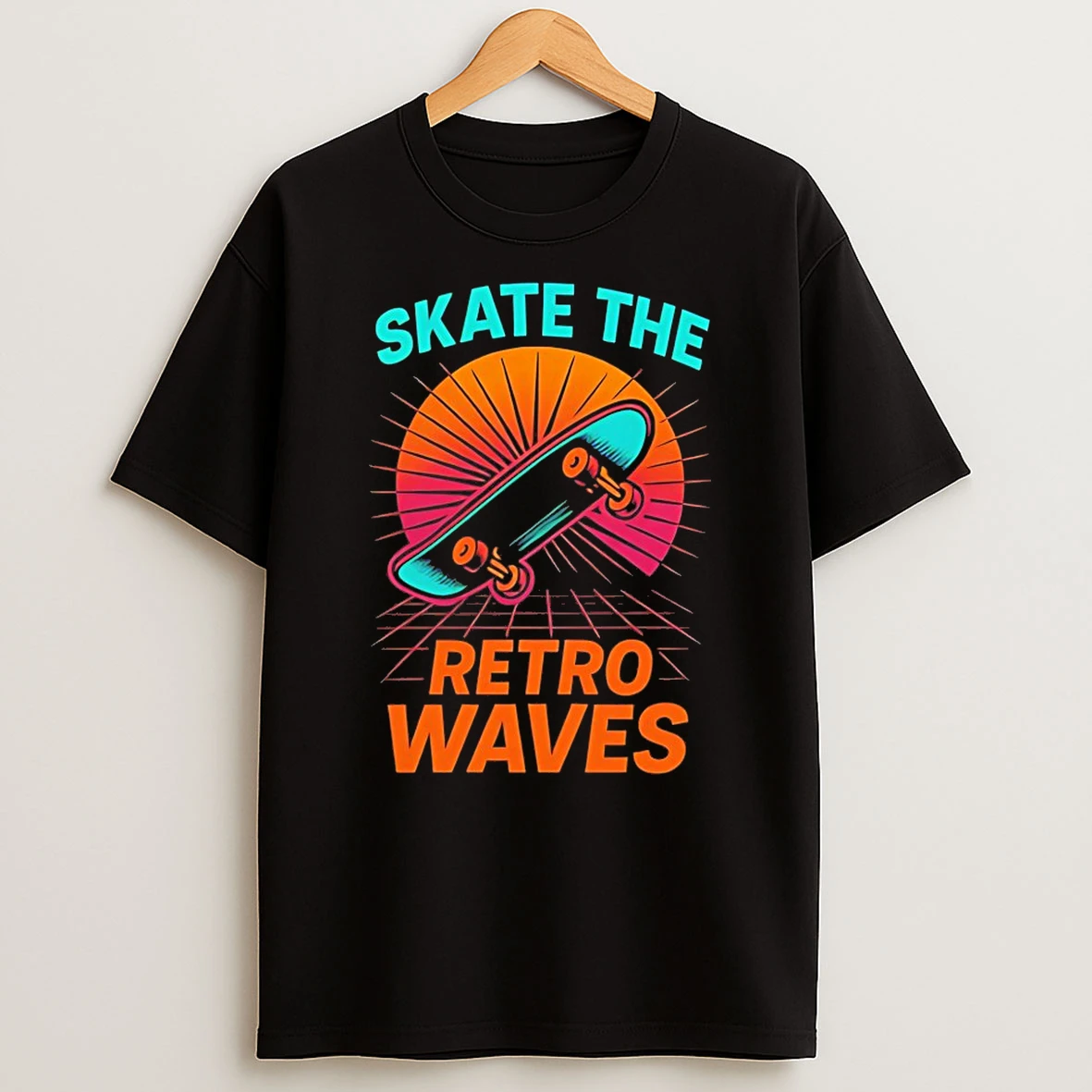 Skate The Retro Waves Shirts