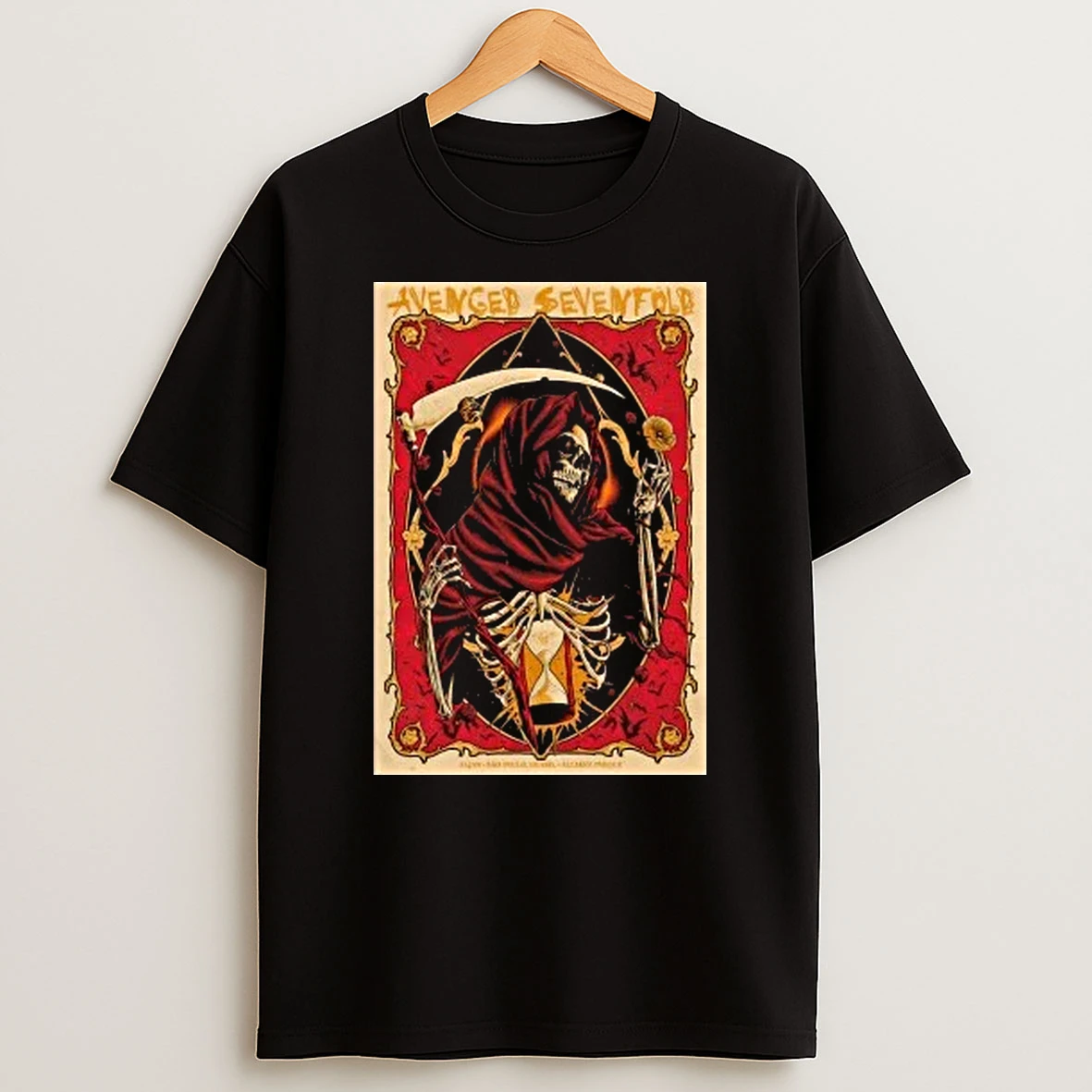 Skeleton Avenged Sevenfold Sao Paulo Brazil On Jan 31 2026 Event Shirts