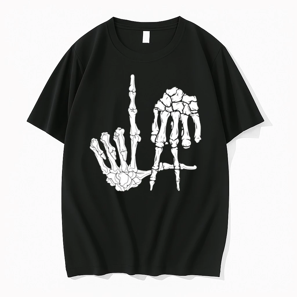 Skeleton Hands Los Angeles La Fingers Shirts
