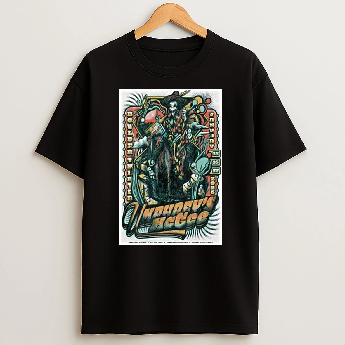 Skeleton Umphreys Mcgee Jan 15 17 2026 Boulder Shirts