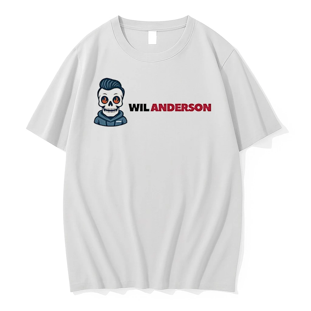 Skeleton Wil Anderson Logo Shirts