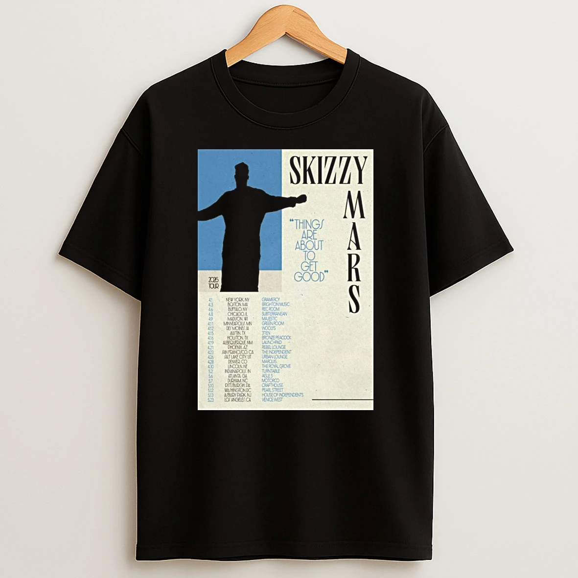 Skizzy Mars 2026 North American Tour Shirts