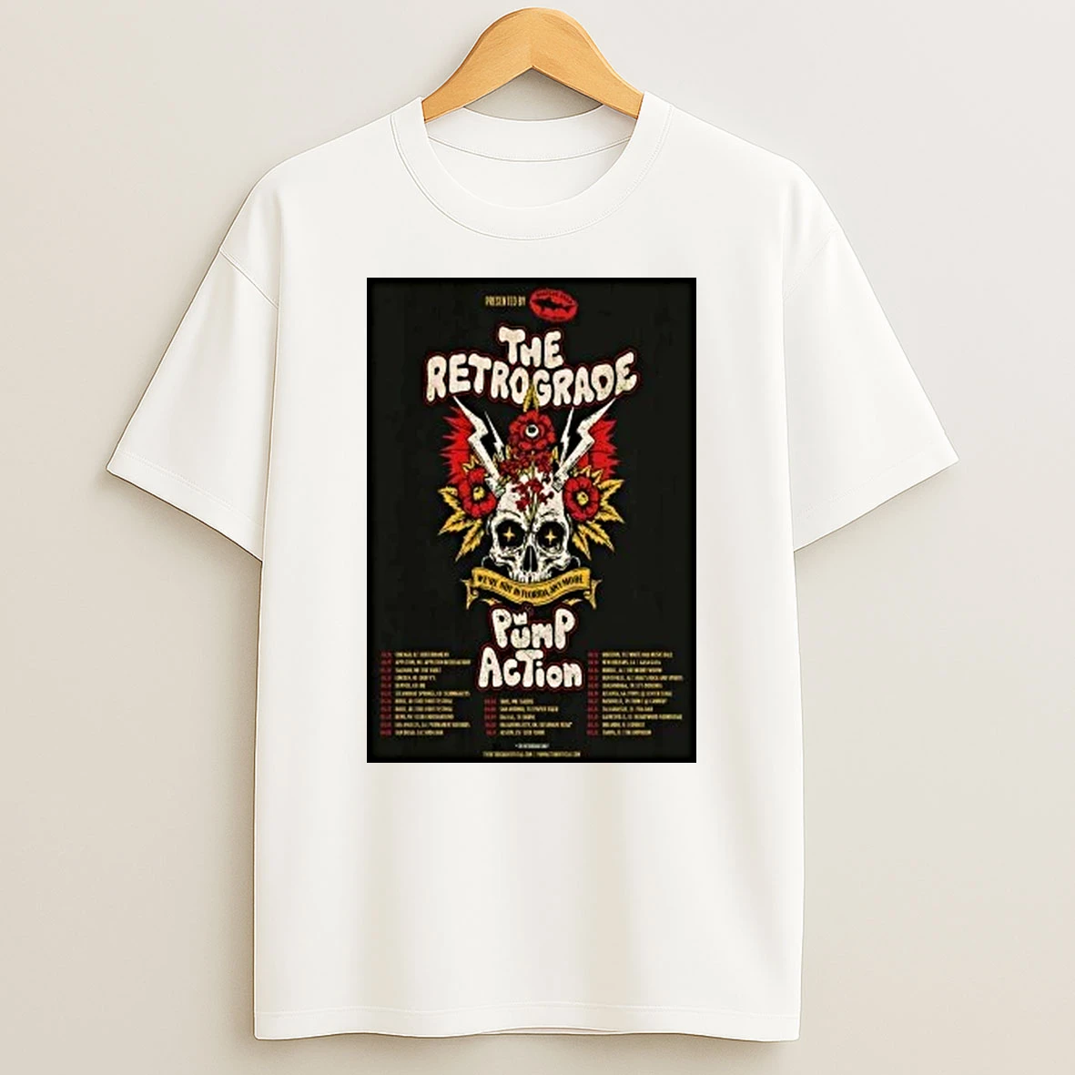 Skull The Retrograde Were Not In Florida Anymore Tour 2026 Shirts