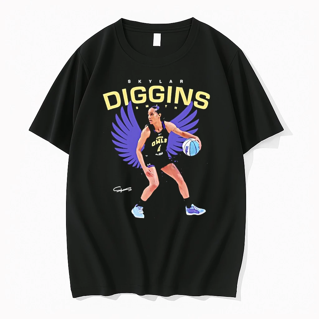 Skylar Diggins Smith Lunar Owls Unrivaled Signature Graphic Shirts