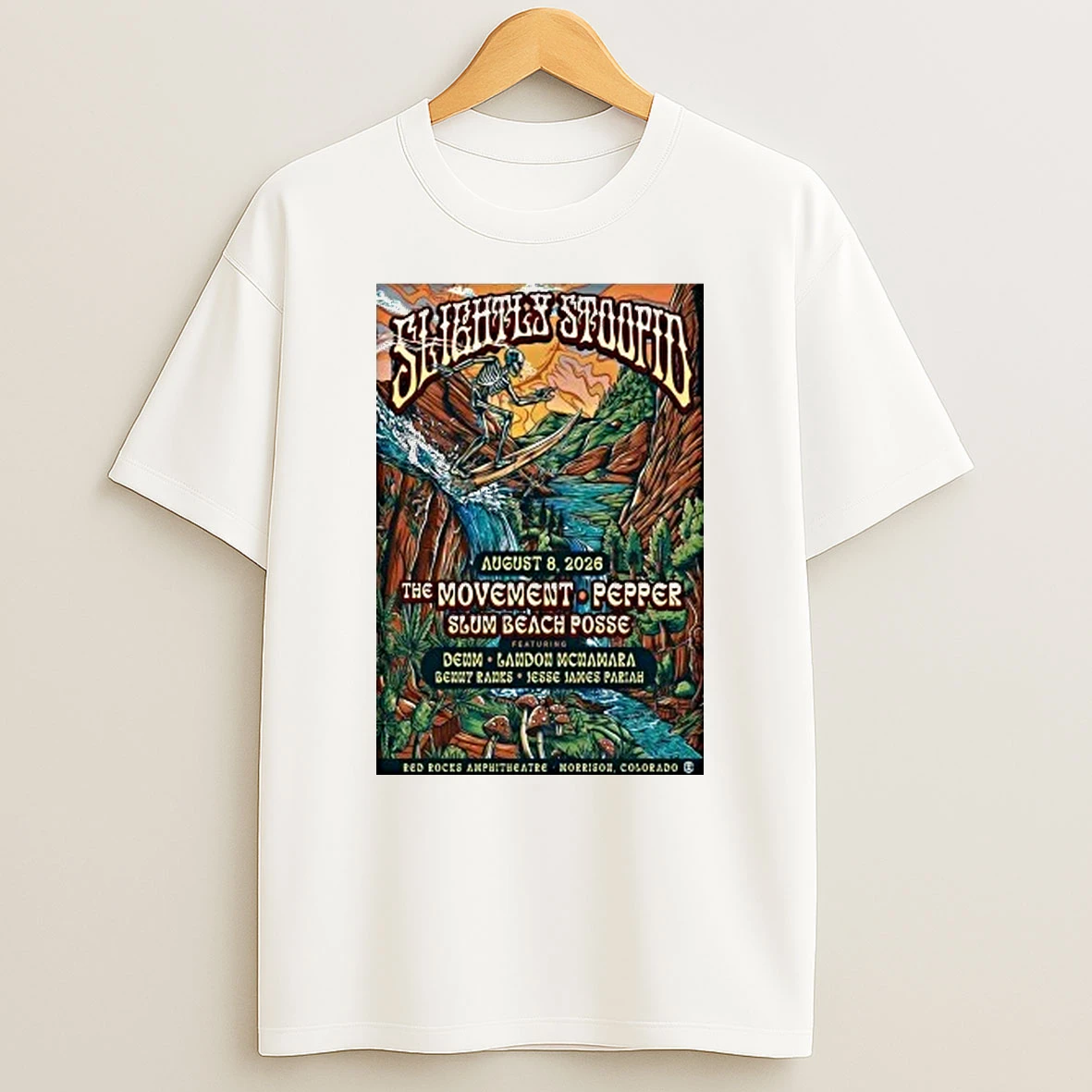 Slightly Stoopid Morrison Co 8 8 2026 Shirts