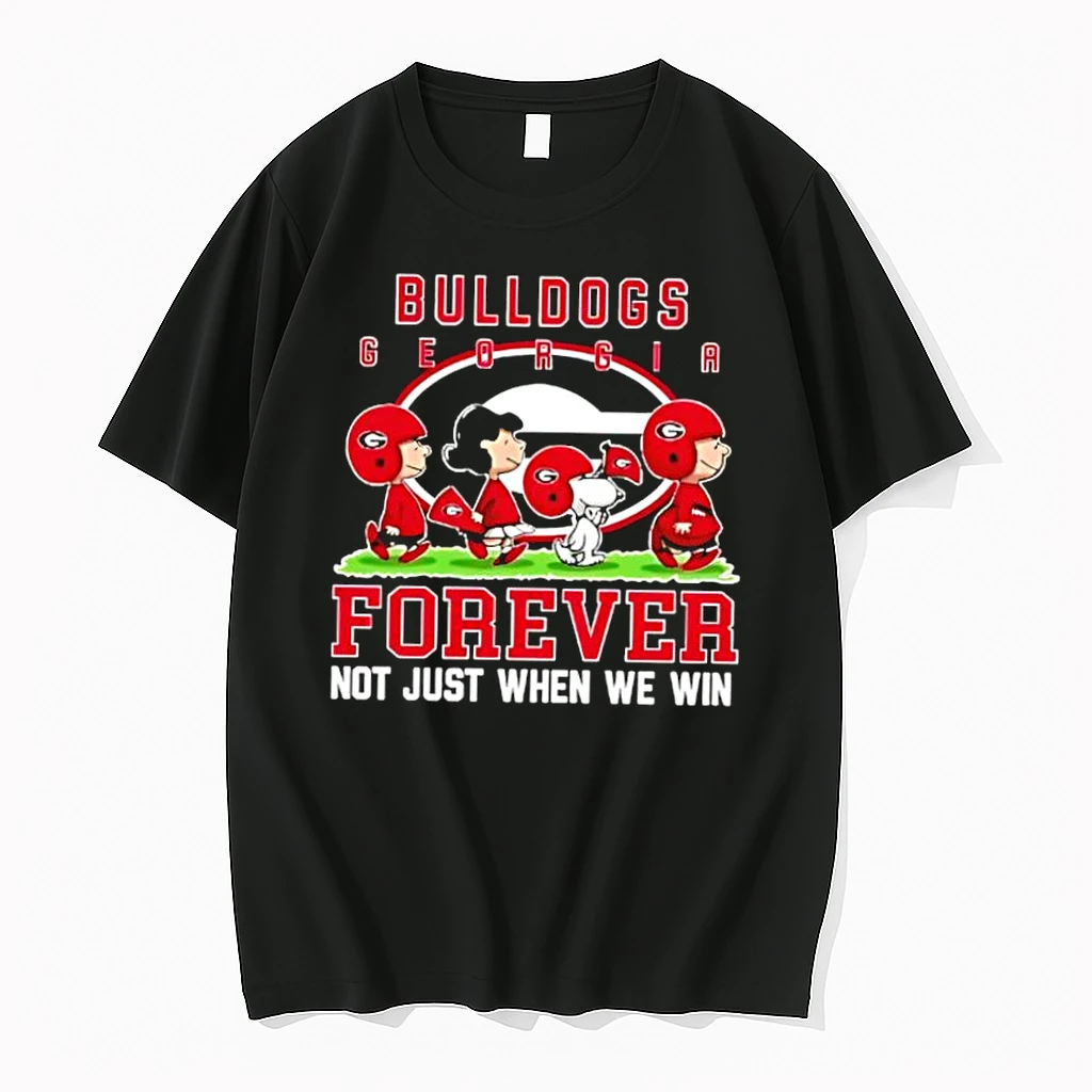 Snoopy Forever Georgia Bulldogs Shirts