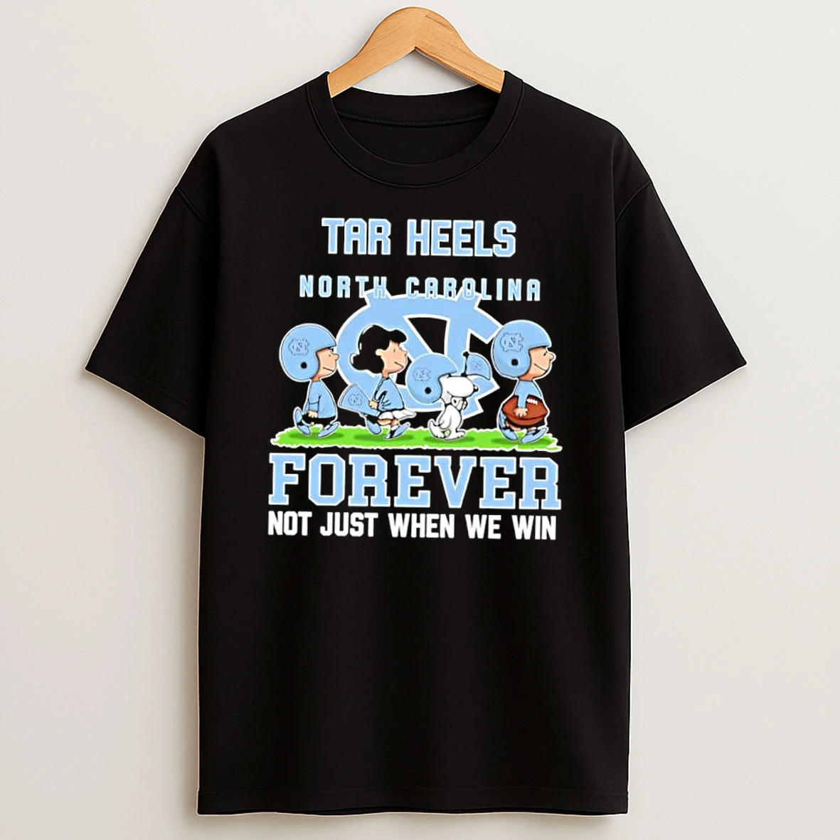 Snoopy Forever North Carolina Tar Heels Shirts