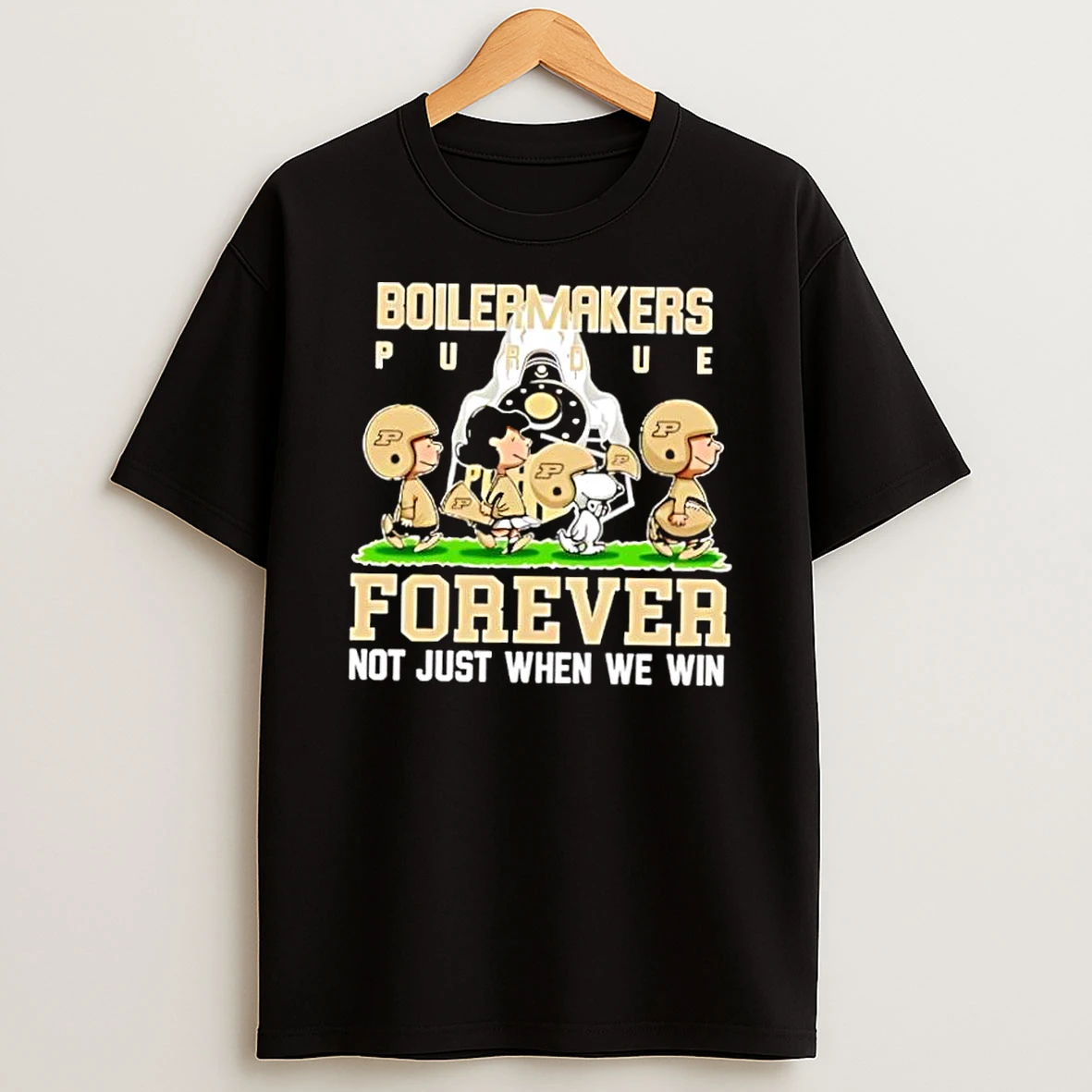 Snoopy Forever Purdue Boilermakers Shirts