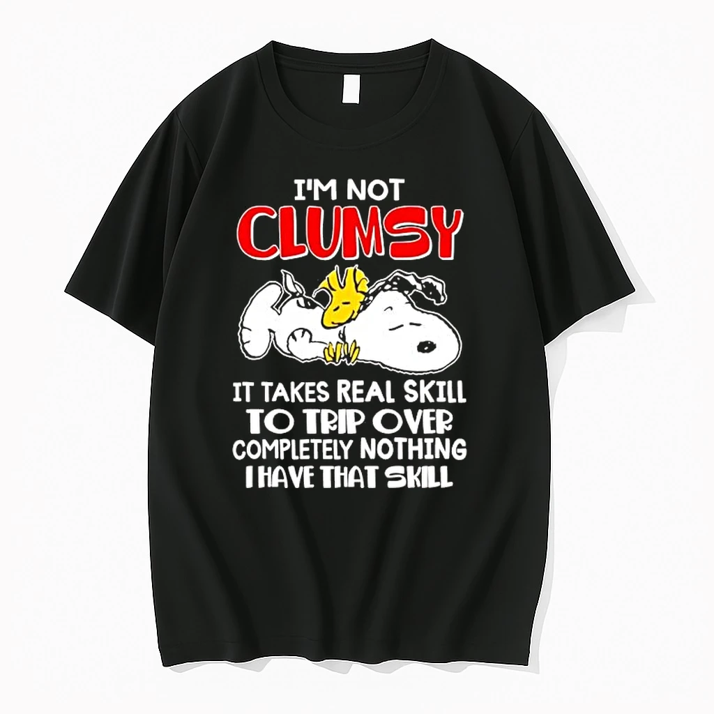 Snoopy Im Not Clumsy It Takes Real Skill To Trip Over Shirts