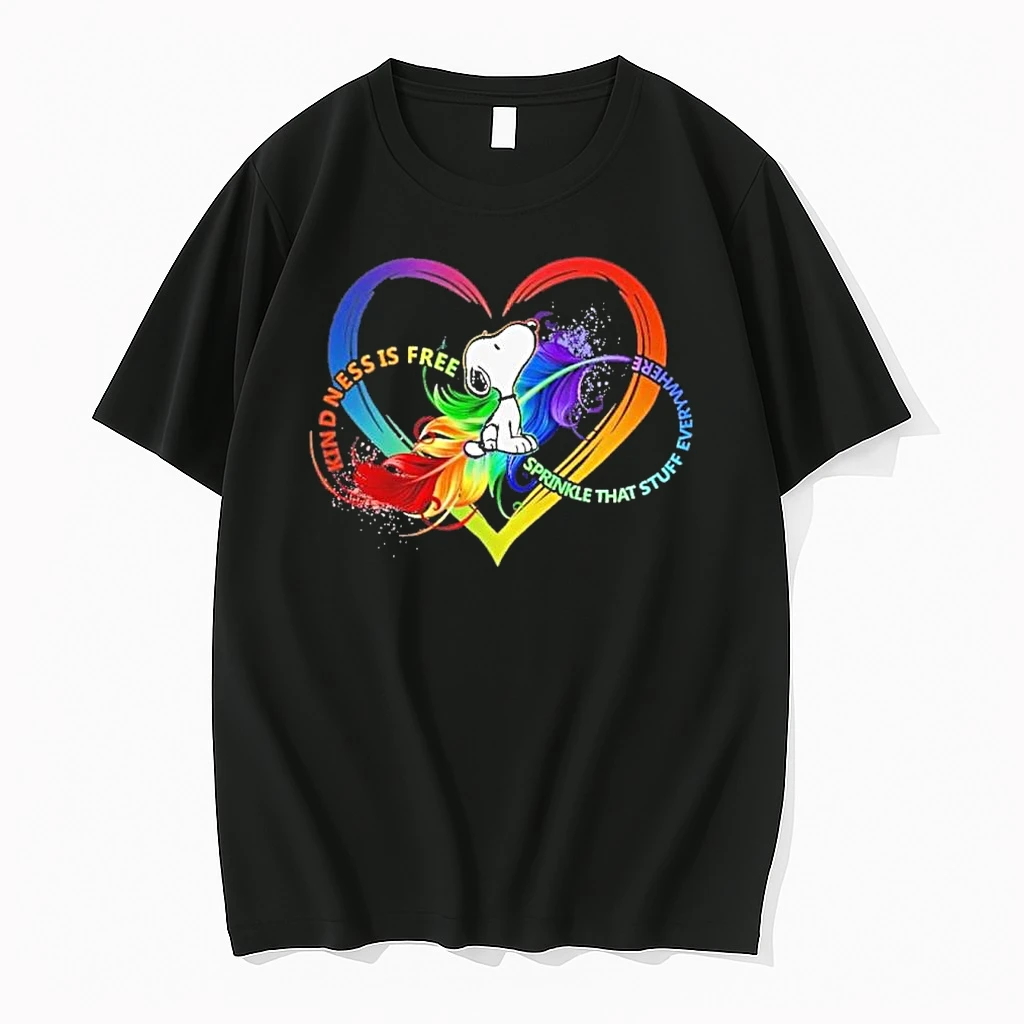 Snoopy Kindness Is Free Sprinkle That Stuff Everywhere Shirts