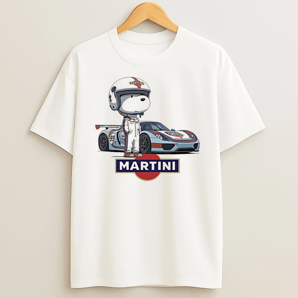 Snoopy Martini Racing Shirts