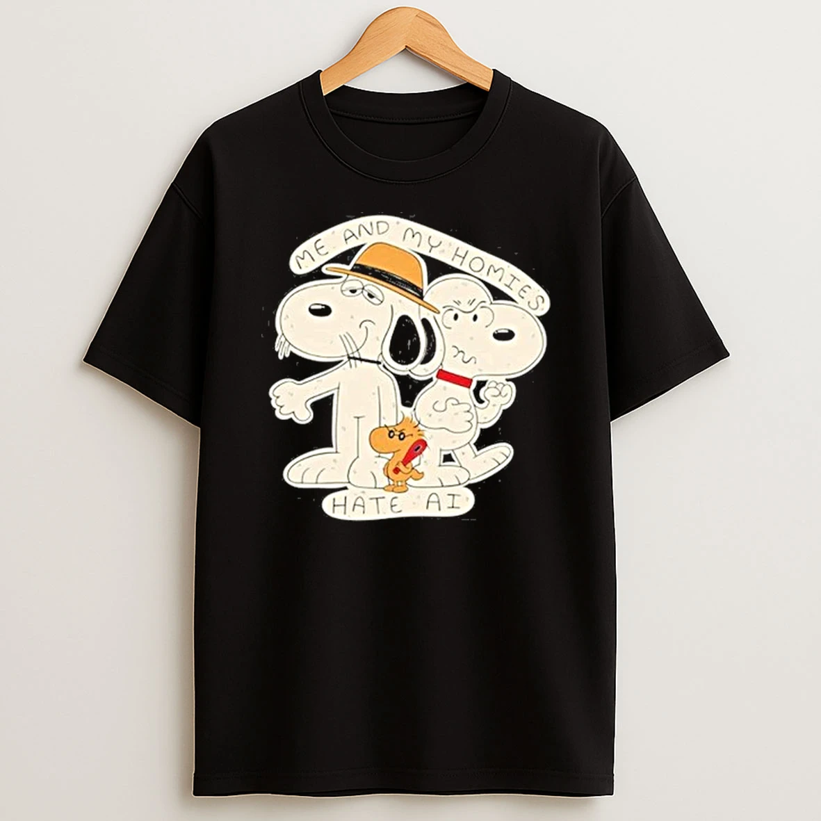 Snoopy Me And My Homies Hate Ai Tour 2026 Shirts