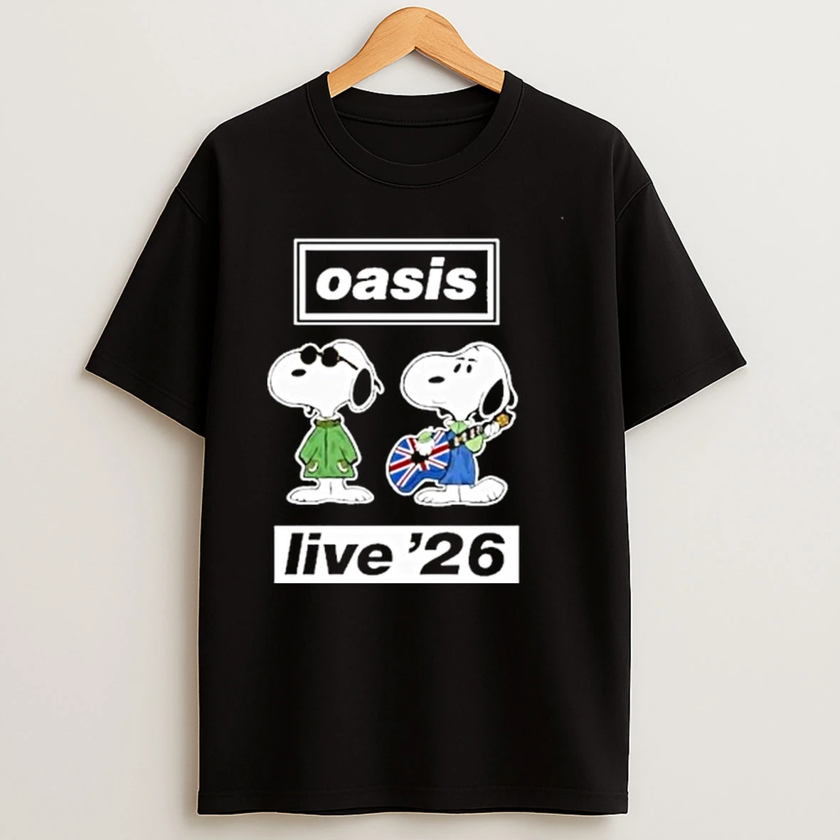 Snoopy Oasis Live 26 Flag Shirts