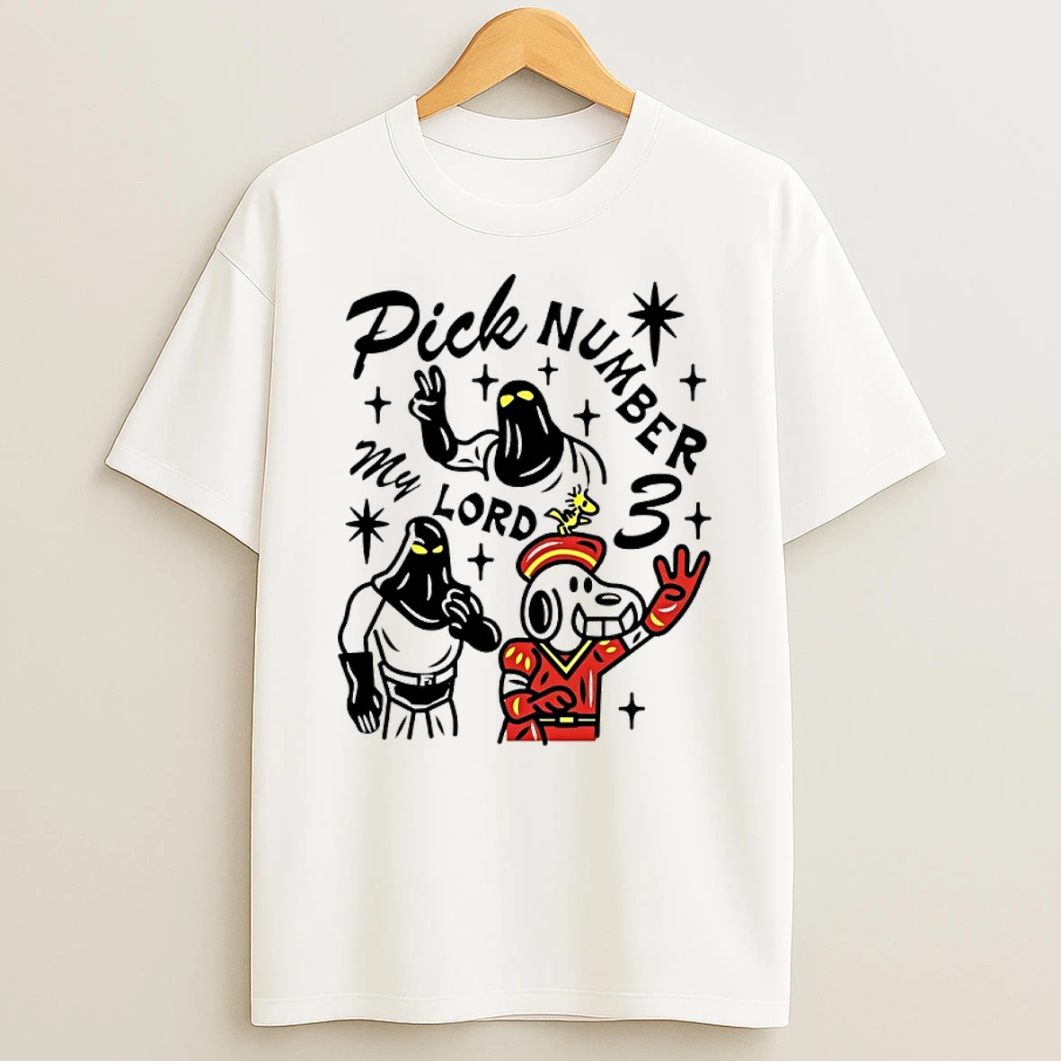 Snoopy Pick Number 3 My Lord Shirts